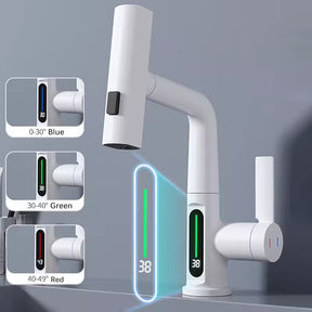 Intelligent Digital Display Waterfall Kitchen Faucet