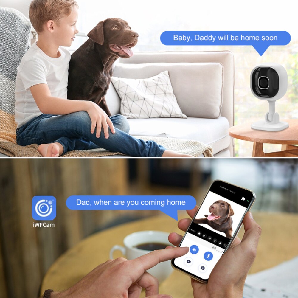 Smart Home Monitor Two Way Camera