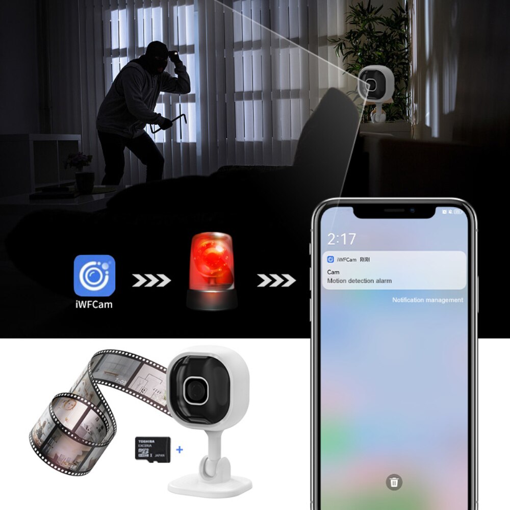 Smart Home Monitor Two Way Camera