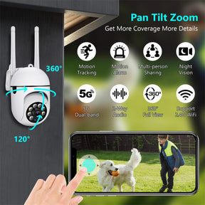 Infrared Outdoor Security Camera Two-way Surveillance