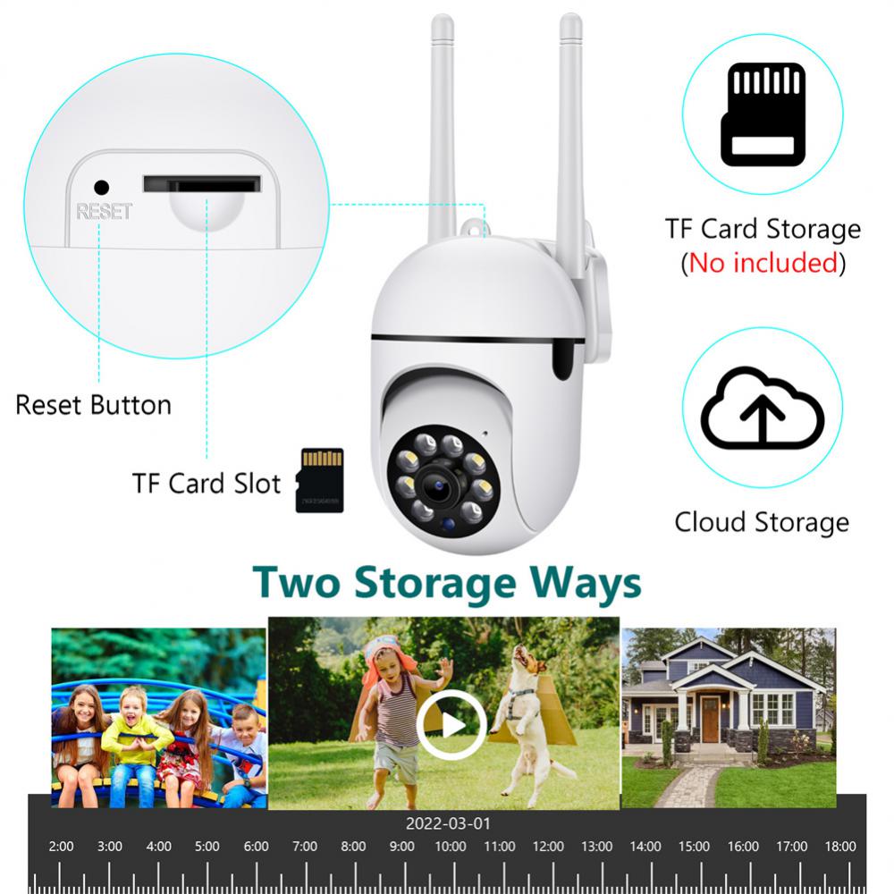 Infrared Outdoor Security Camera Two-way Surveillance