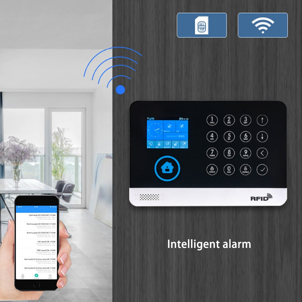 WIFI GSM Wireless Home Security Alarm System